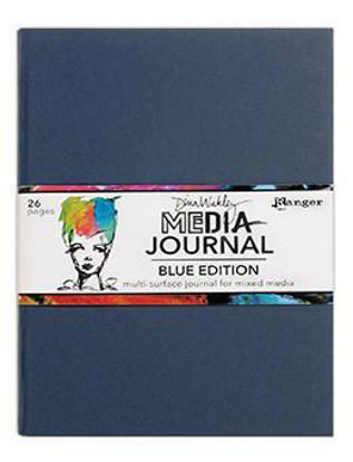 Afbeeldingen van Dina Wakley Media Journal Blue Edition