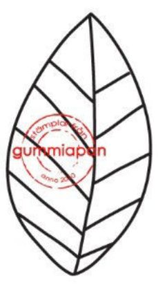 Picture of Grote blad - stempel (normaal €1,50)