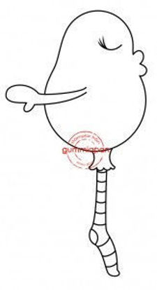 Picture of Bea - stempel - Gummiapan