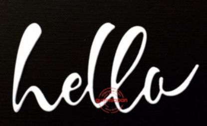 Picture of Hello - stansen (normaal €5,50)