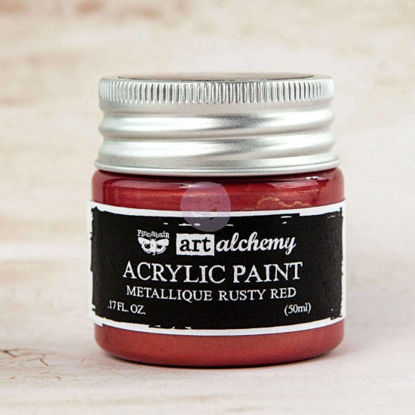 Metallique Rusty Red