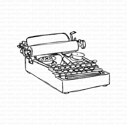 Doodled Typewriter