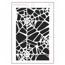 Spinnenweb - stencil