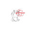 Picture of Helpers van de kerstman -stempel met stans - Gummiapan - (normaal €13,50)