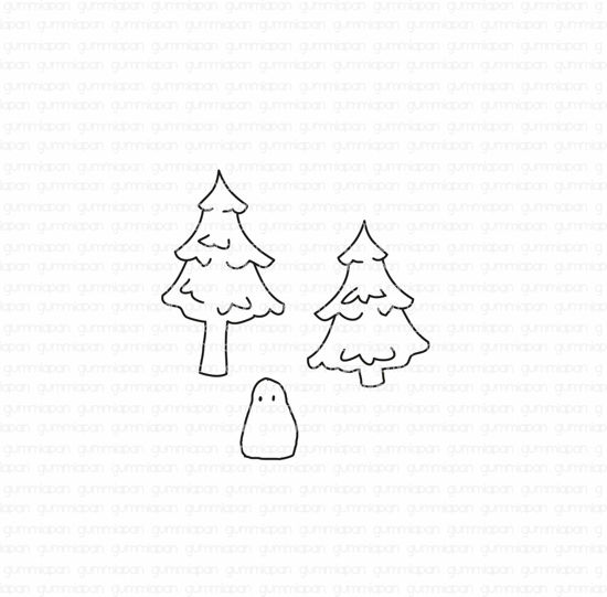 Mini Christmas Trees and Ben