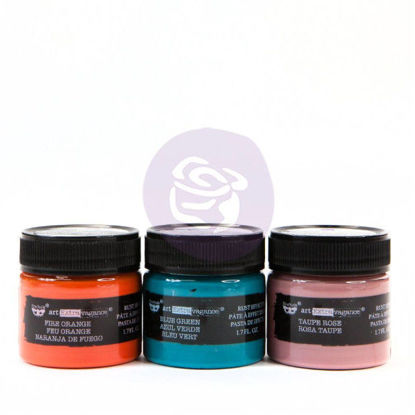 Finnabair Art Extravagance Texture Fantasy Rust Effect Paste Anemone & Coral