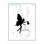 Fee met gieter - Stencil van Josephiena`s