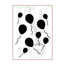 Ballonnen 2 - stencil van Josephiena's Design