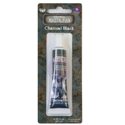 Finnabair Art Alchemy Matte Wax Charcoal Black