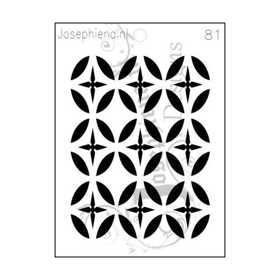 Patroon 81 -stencil van Josephiena's Design