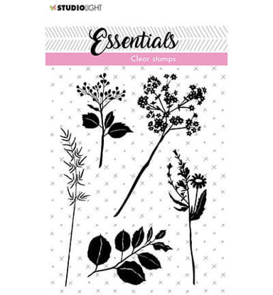 Clear Stamp Flowers/leaves Essentials nr.22