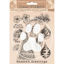 Afbeeldingen van Stamperia Romantic Christmas Clear Stamps