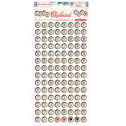 Stamperia Chipboard 15x30cm Romantic Christmas