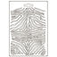 Stamperia Soft Mould A5 Savana Zebra Pattern