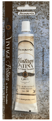Stamperia Vintage Patina 50ml Grey