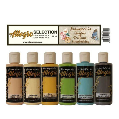 Stamperia Allegro Paint Kit Garden of Promises