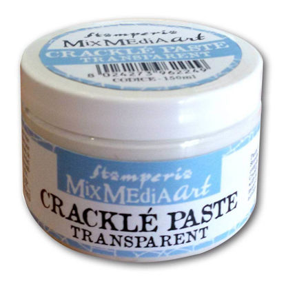 Stamperia Crackle Paste 150ml Transparent