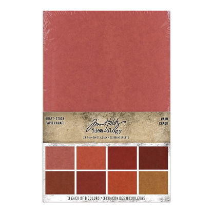 Kraft-Stock Stack Warm - Idea-ology Tim Holtz  - TH94112