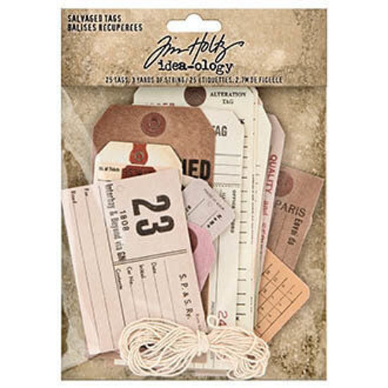 Salvaged Tags - Idea-ology Tim Holtz