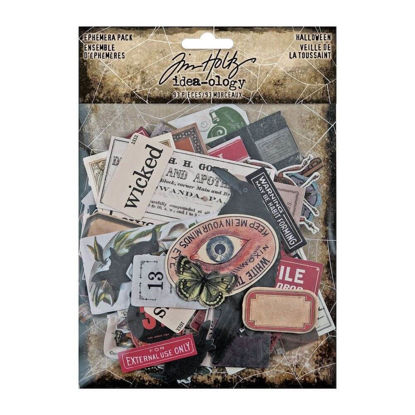 Halloween Ephemera Pack - Idea-ology Tim Holtz