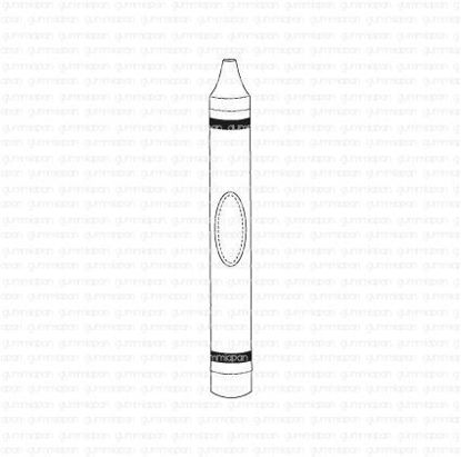 Krijt - stempel - Gummiapan