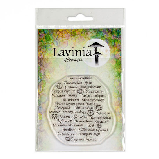 Steampunk Script - Lavinia Stamps - LAV782