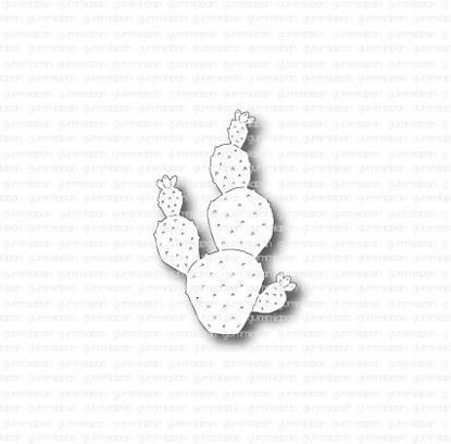 Gummiapan Cactus stans - Verfijnde details, 39,5x62 mm, perfect voor creatieve projecten zoals scrapbooking en kaarten maken.