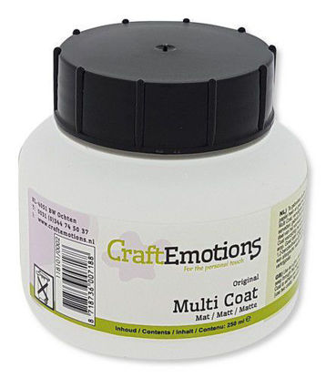 CraftEmotions Multi coat mat 250ML