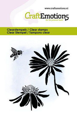 CraftEmotions clearstamps 6x7cm - Madeliefjes