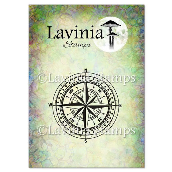 Compass Small Stamp - Lavinia Stamps - LAV808