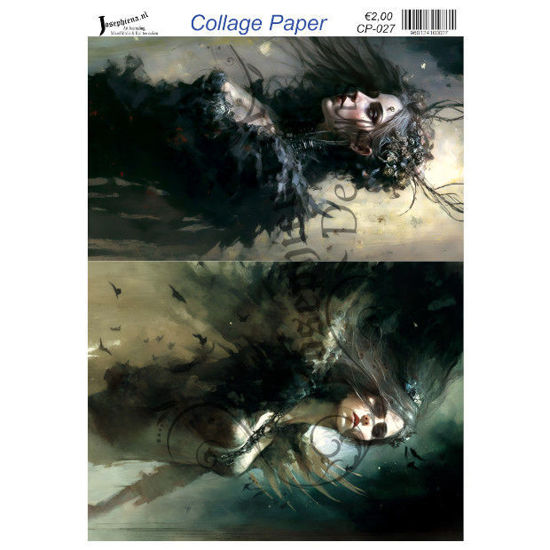 Fallen Angel #6 - Josephiena's collage paper - CP-027
