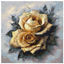 Discover Tranquility and Beauty with 'Yellow Roses' Diamond Painting Kit!