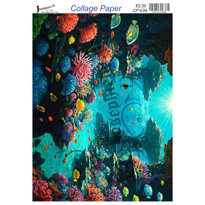 Diep in de zee #4 - Josephiena's collage paper - CP-039