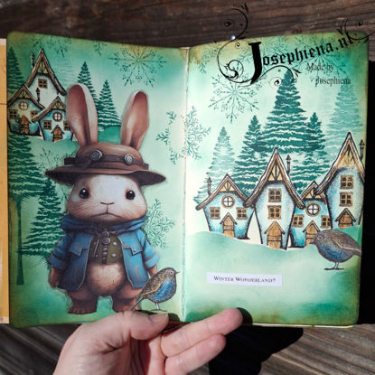 Art Journal pagina: Winter Wonderland?