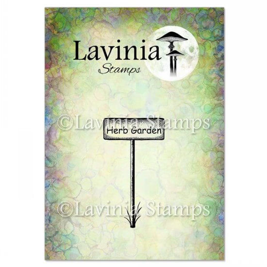 Herb Garden Sign - Lavinia Stamps - LAV941