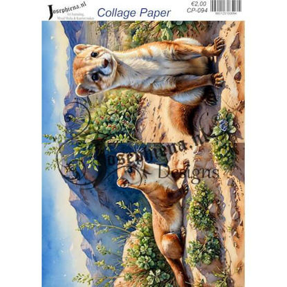Wild life #9 - Josephiena's collage paper - CP-094