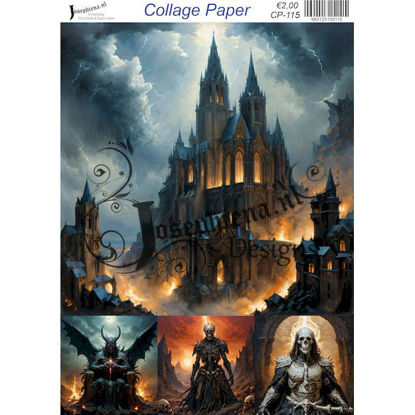 To hell 1 - Josephiena's collage paper - CP-115