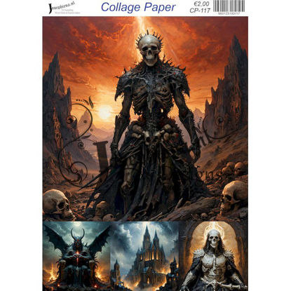 To hell 3 - Josephiena's collage paper - CP-117