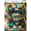 Blue monster 8 - Josephiena's collage paper - CP-140