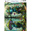 Blue monster 10 - Josephiena's collage paper - CP-142