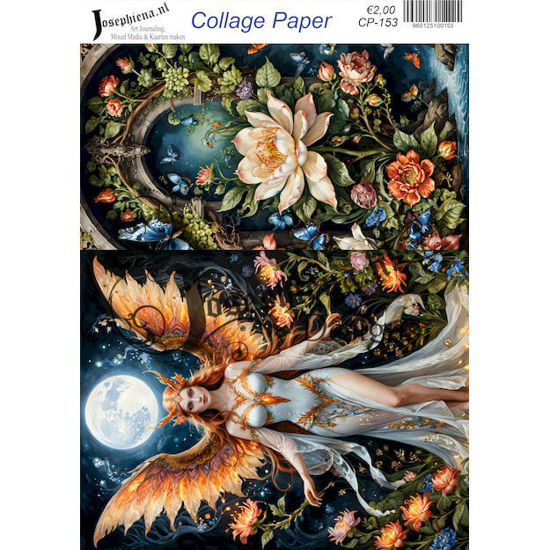 Phoenix wolf 9 - Josephiena's collage paper - CP-153
