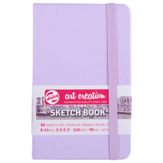 Talens Art Creation Sketchbook 9x14 cm - Pastel Violet